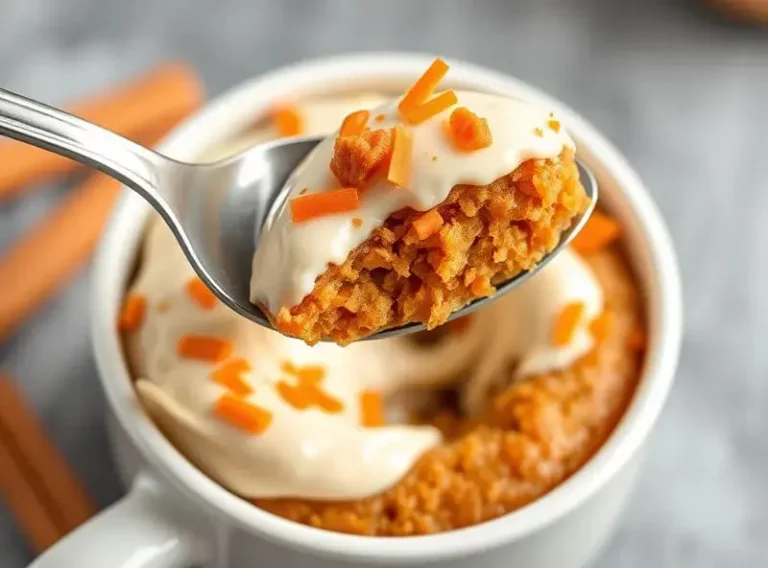Carrot Mug Cake
