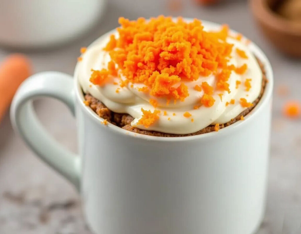 Carrot Mug Cake Recipe