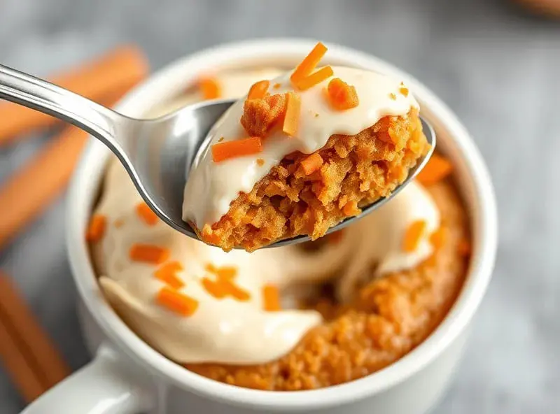 Carrot Mug Cake