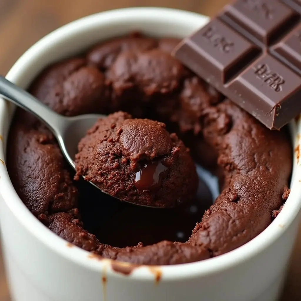 Gooey Chocolate Mug Cake recipe
