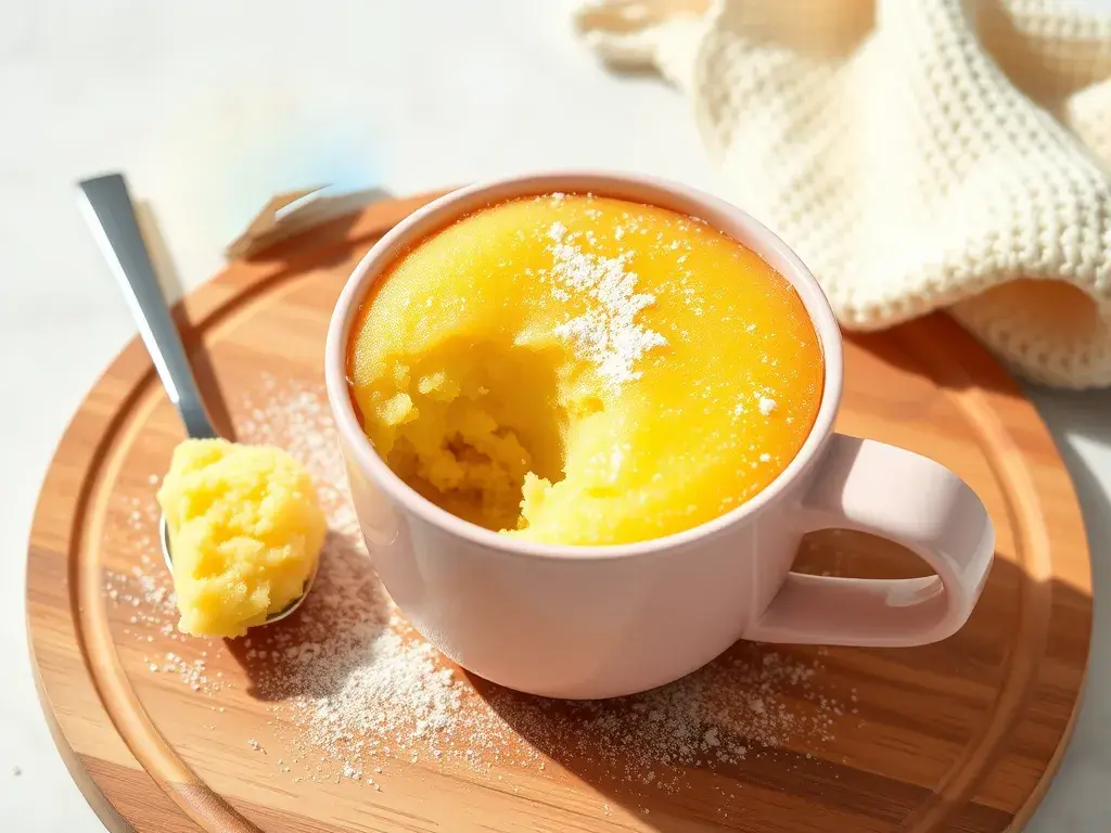 Lemon Mug Cake