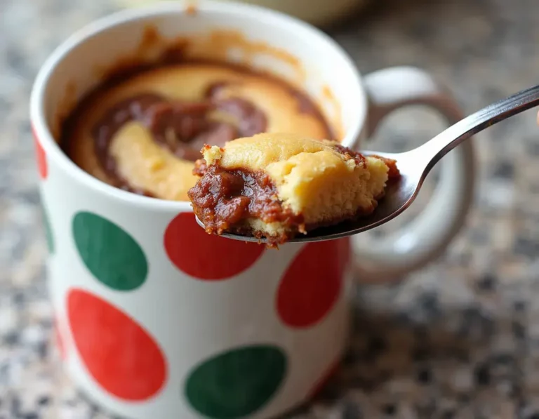 Marble Mug Cake