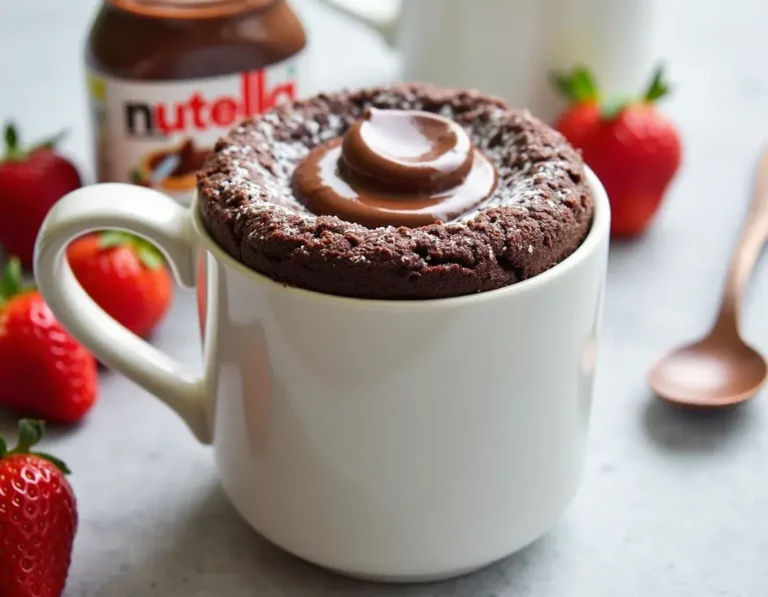 Nutella Mug Cake