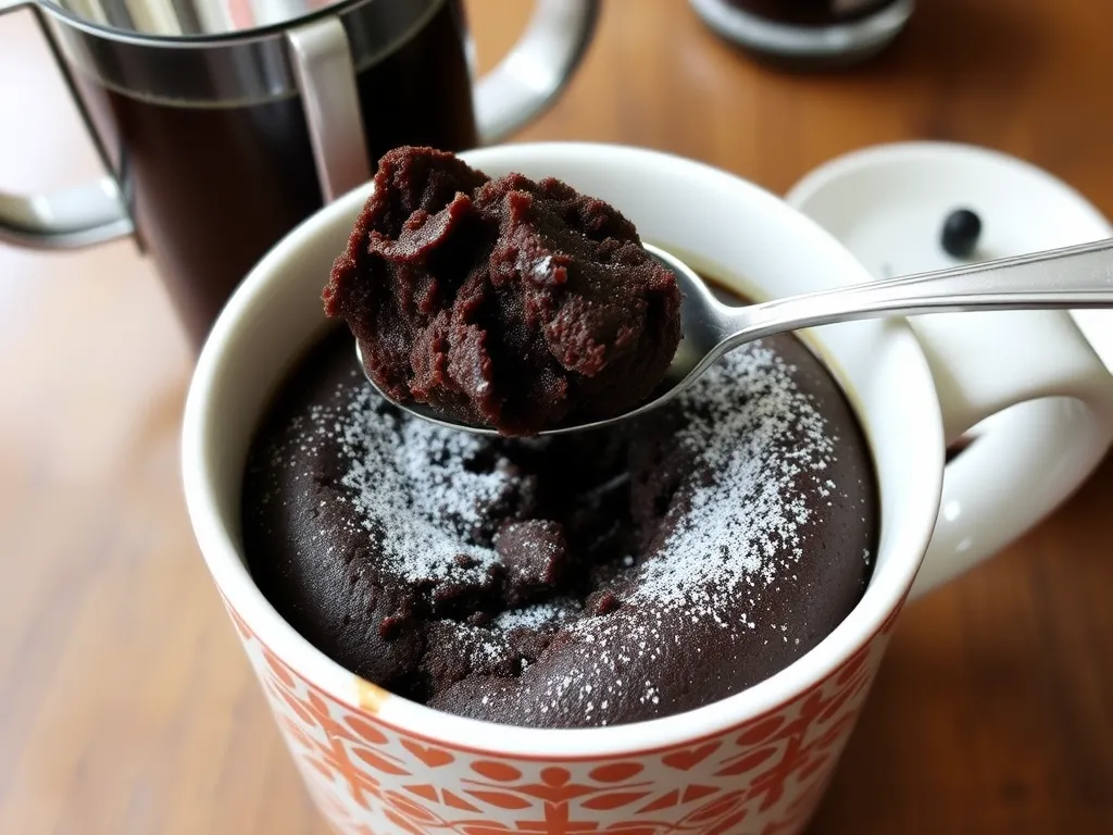 espresso and chocolate mug cake recipe