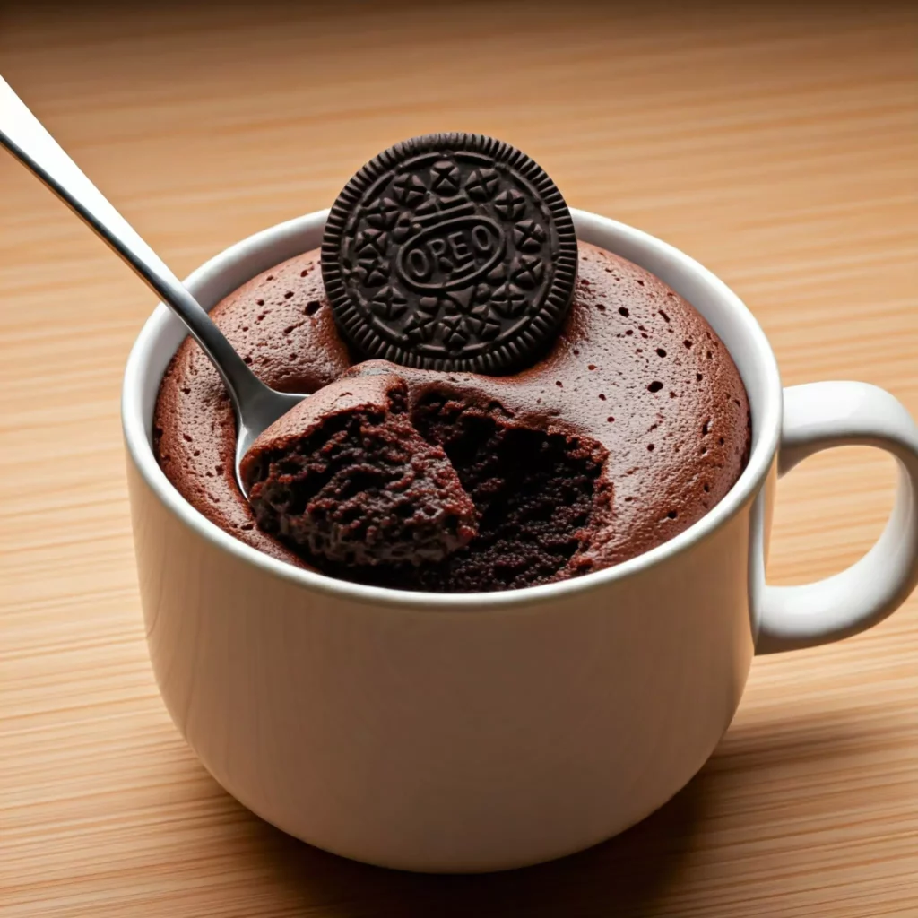 Oreo mug cake