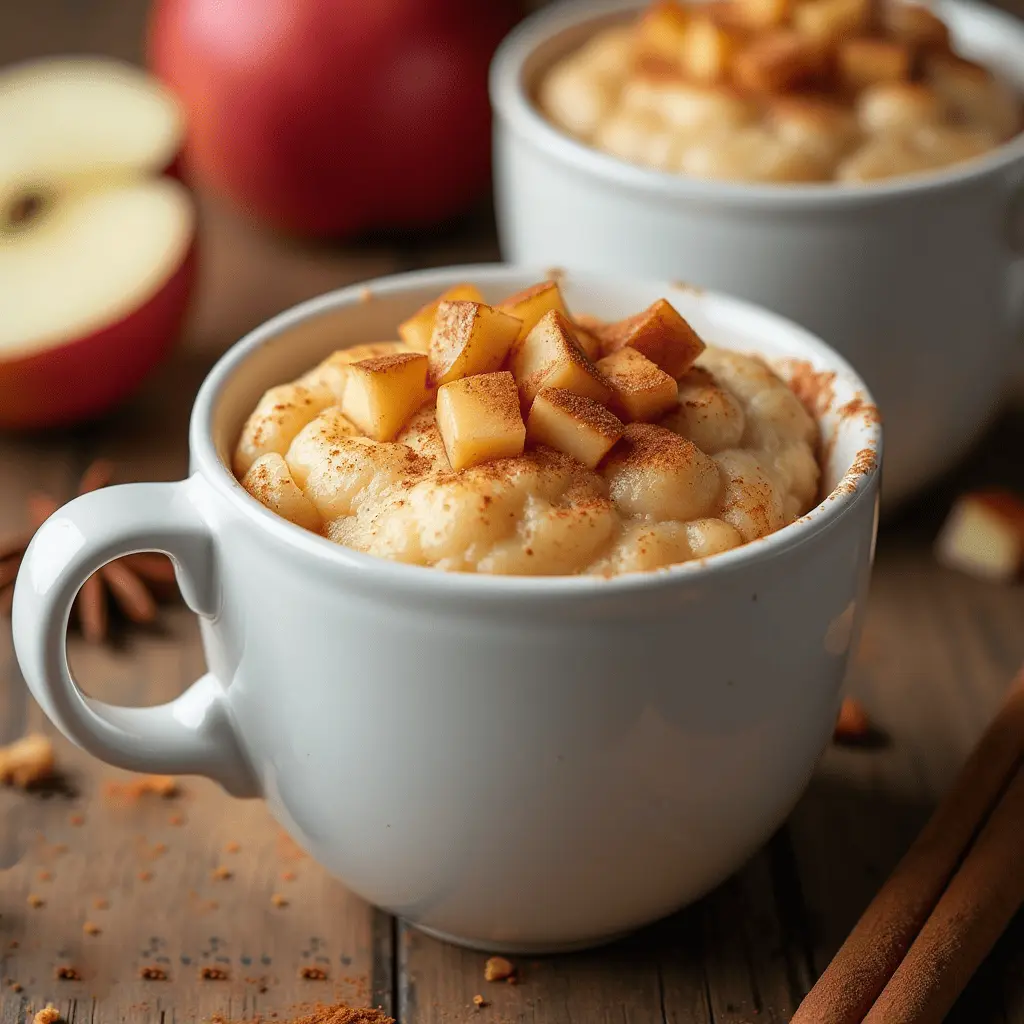 Apple Cinnamon Mug Cake