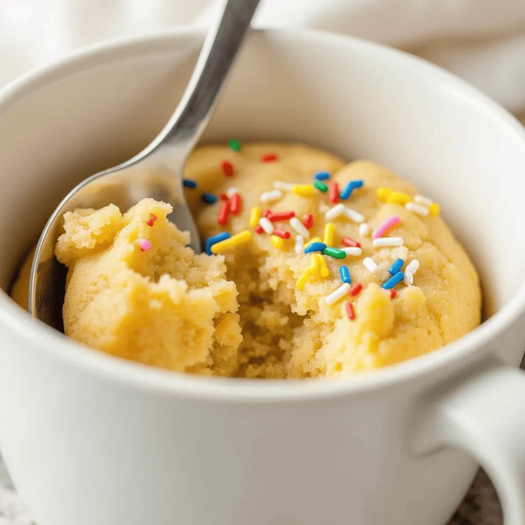 Sugar Cookie in a Mug