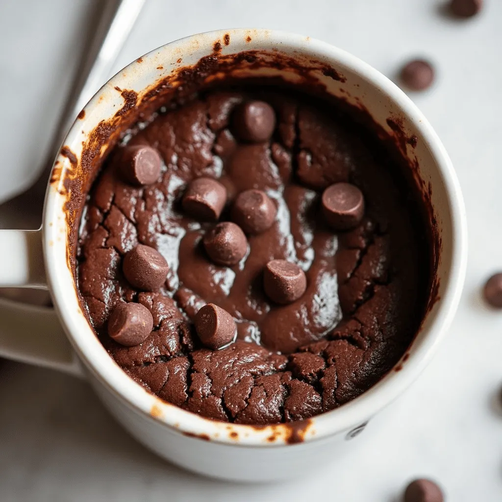 gluten-free brownie mug cake
