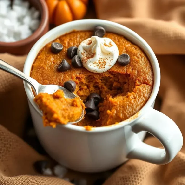 pumpkin mug cake recipe