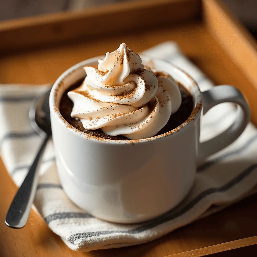 tiramisu mug cake recipe