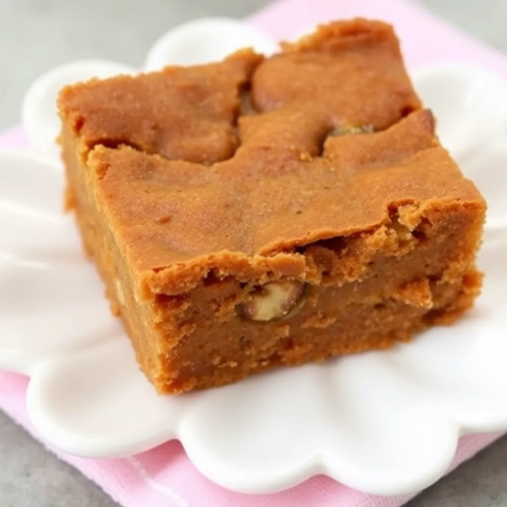 Butterscotch Cashew Squares