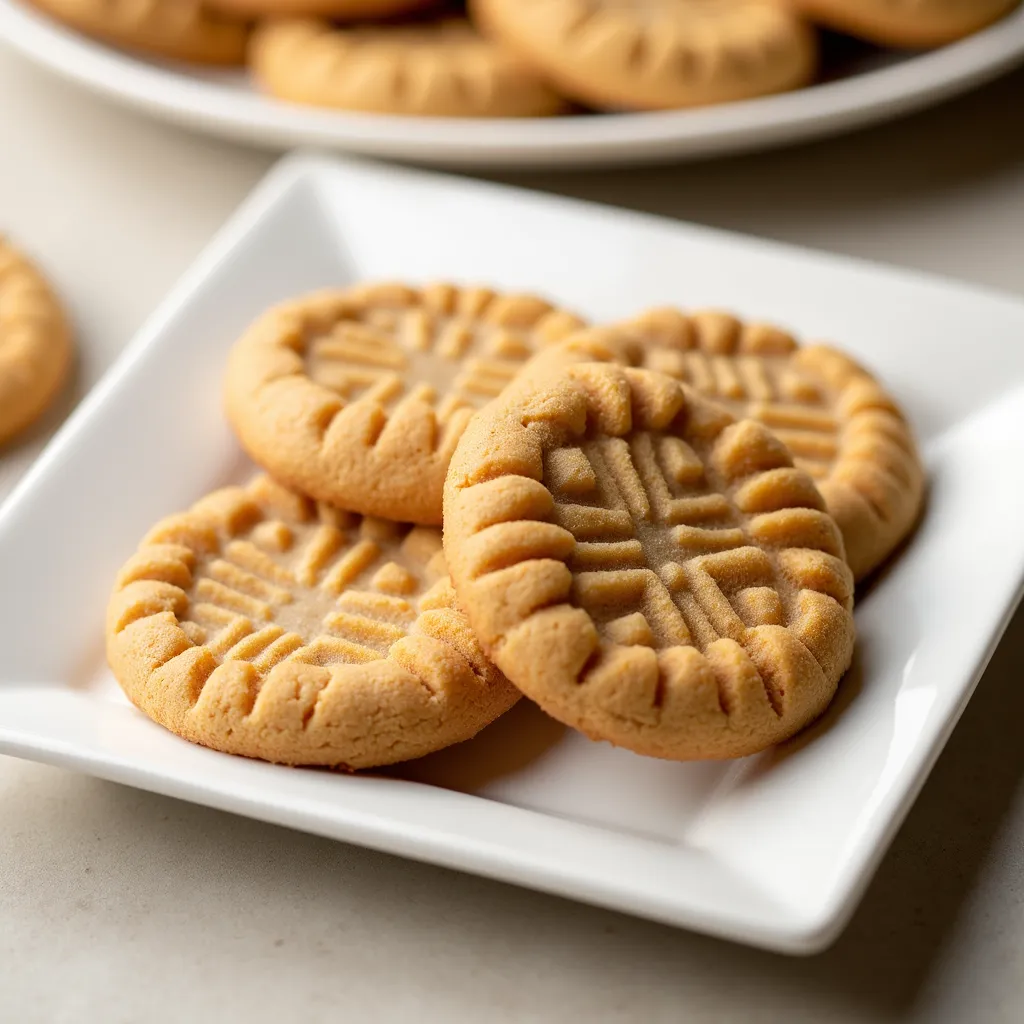 Chewy Peanut Butter Cookies