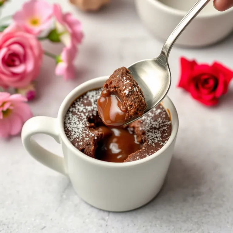 Chocolate Lava Mug Cake