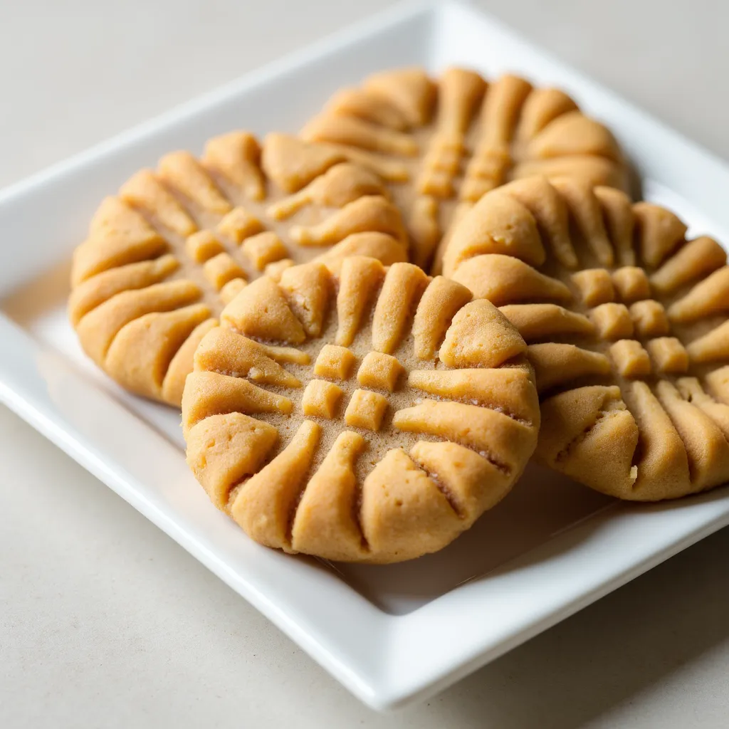 Crunchy Peanut Butter Cookies