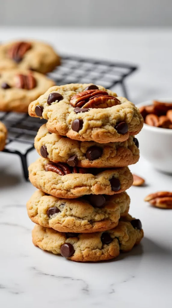 Easy Chocolate Chip Pecan Cookies