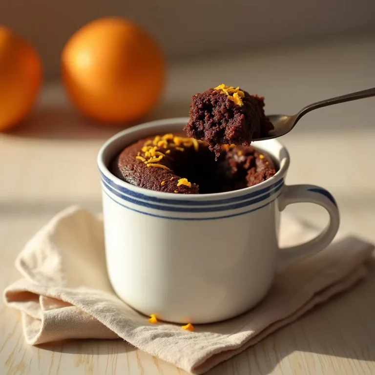 Chocolate Orange Mug Cake