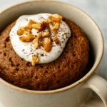 Coffee Walnut Mug Cake