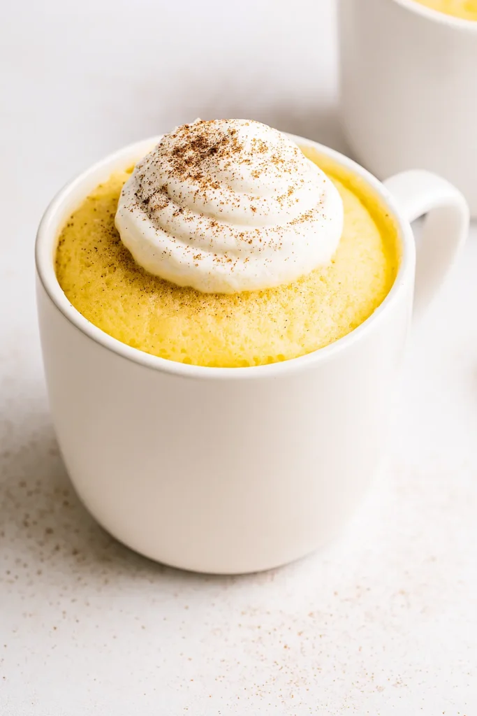 Eggnog Mug Cake recipe