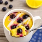 Lemon Blueberry Mug Cake