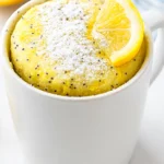 Lemon Poppy Seed Mug Cake