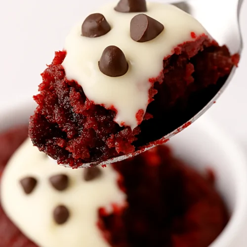Red Velvet Mug Cake