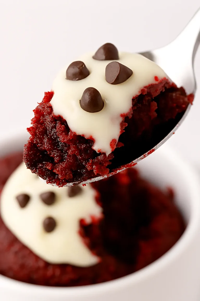 Red Velvet Mug Cake