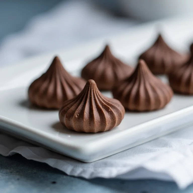 Cocoa Meringue Kisses