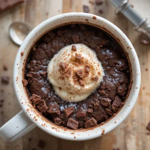 Triple Choco Mug Cake