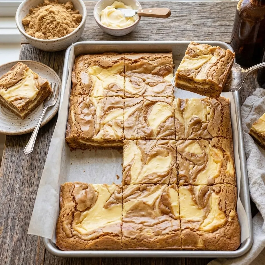 Cream Cheese Blondies Recipe