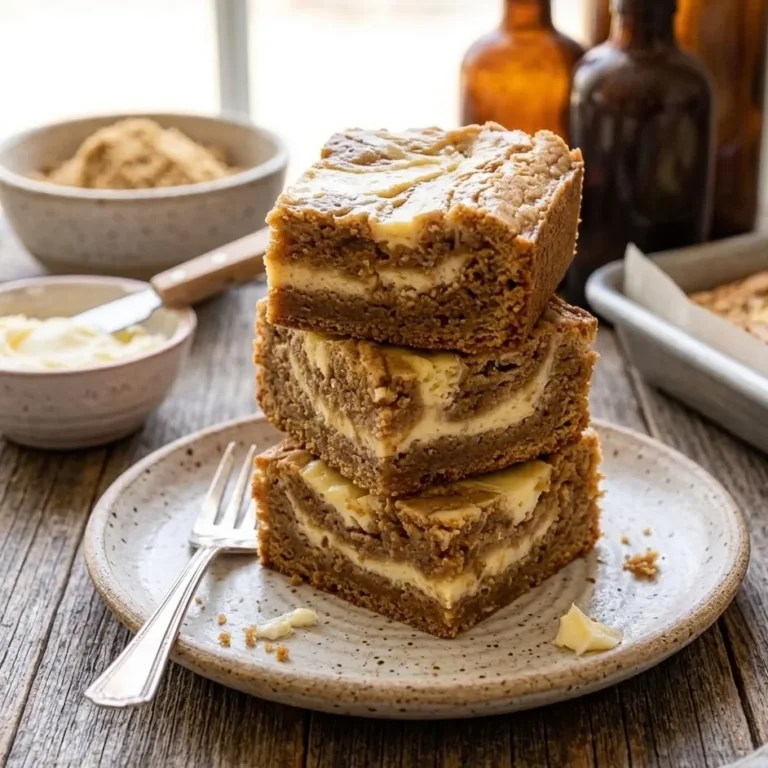 Cream Cheese Swirl Blondies