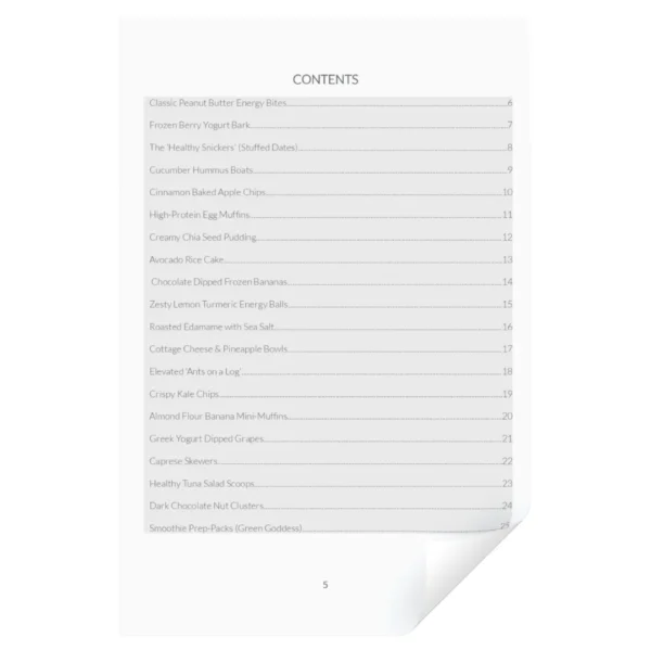 Simple Yummy Healthy Bites - e-book contents Simple Yummy Healthy Bites
