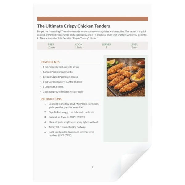 Simple Yummy Recipes - Crispy Chicken Tenders Recipe Simple Yummy Recipes - Crispy Chicken Tenders Recipe