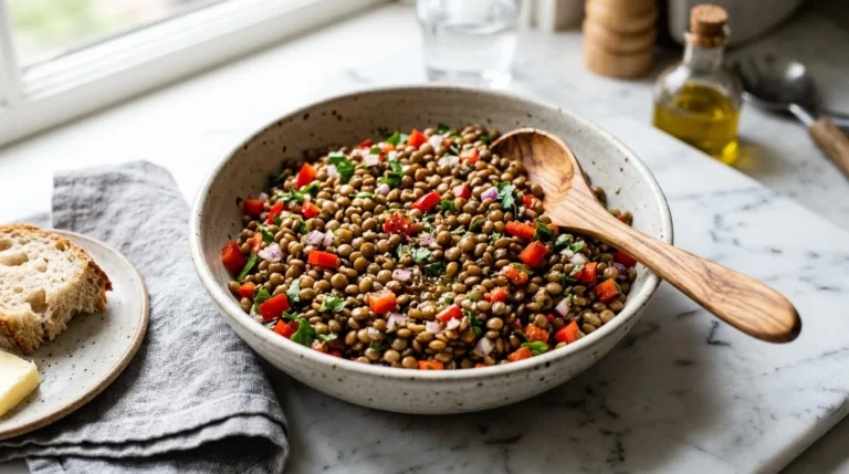 Lentil Salad with Cumin Dressing