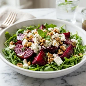 Roasted Beet and Feta Salad