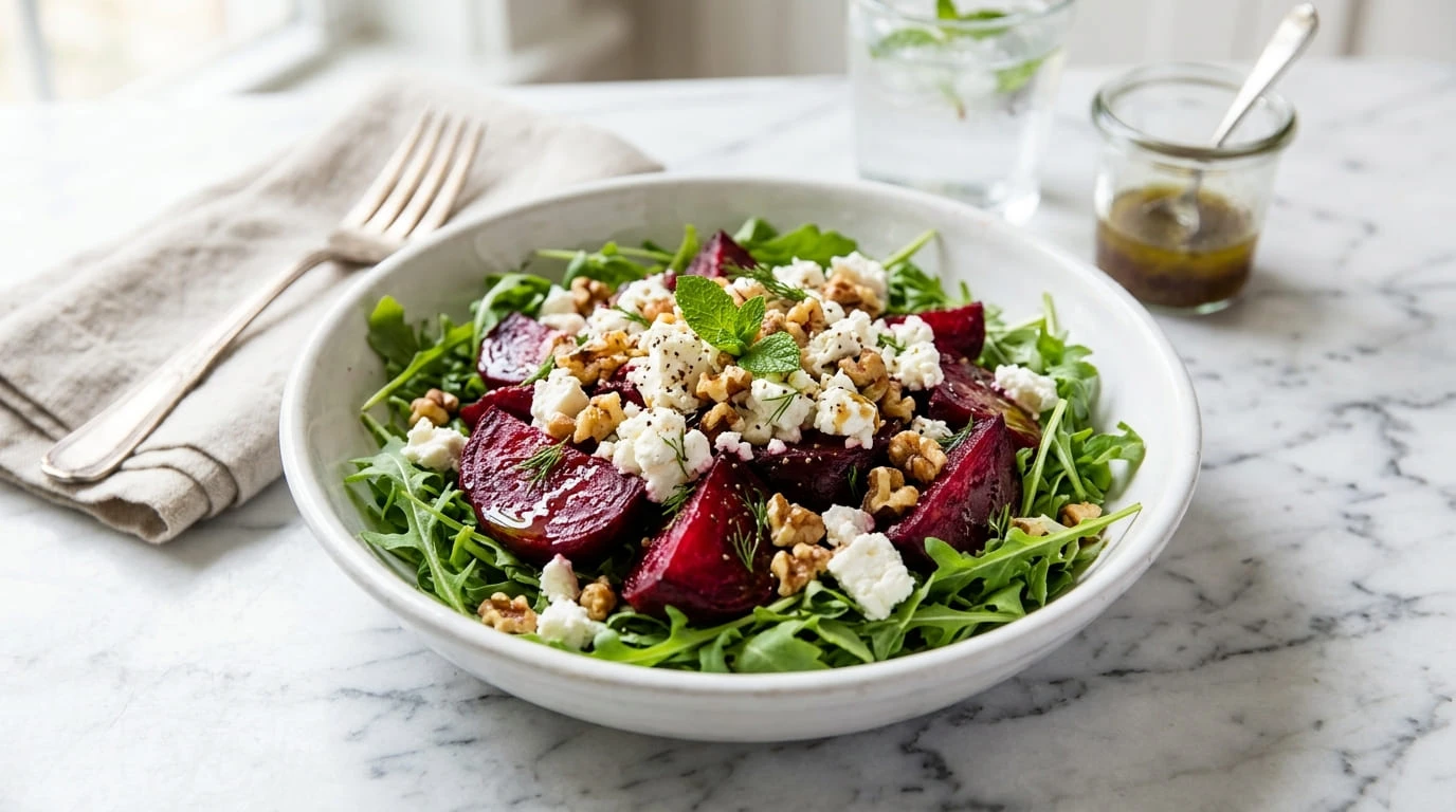 Roasted Beet and Feta Salad