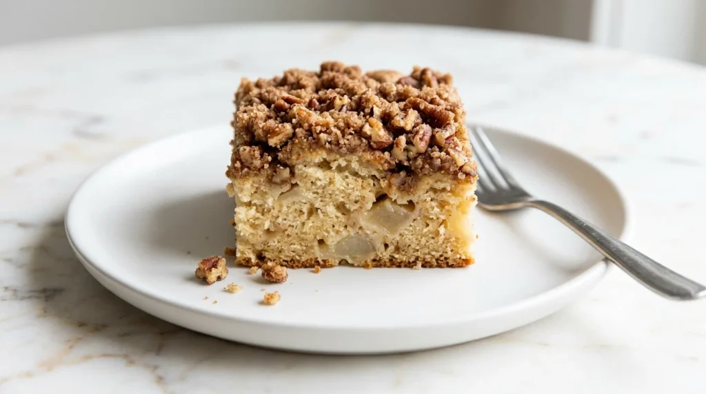 Apple Pear Coffee Cake Recipe
