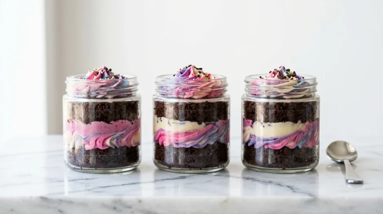 Birthday Cake in a Jar recipe