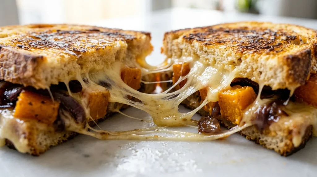 Butternut Squash and Balsamic Onion Sandwich