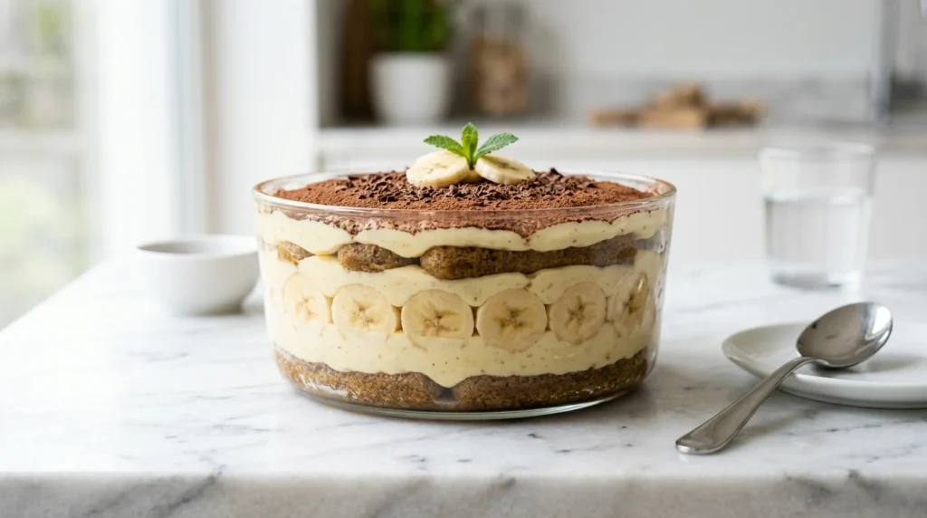 Easy Banana Tiramisu