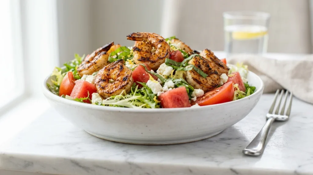 Easy Grilled Shrimp Salad