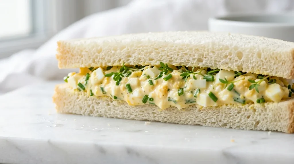 Egg Salad Finger Sandwiches