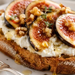 Fig Honey and Ricotta Toasted Sandwiches