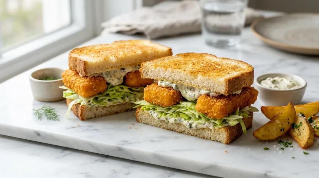 Fish Stick Sandwich