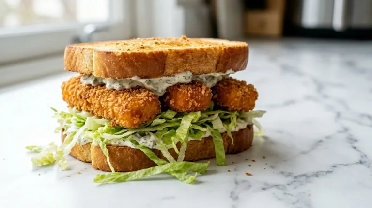 Fish Stick Sandwich recipe