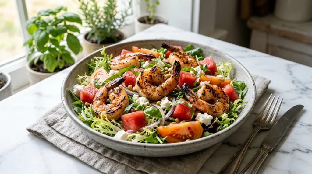 Grilled Shrimp Salad