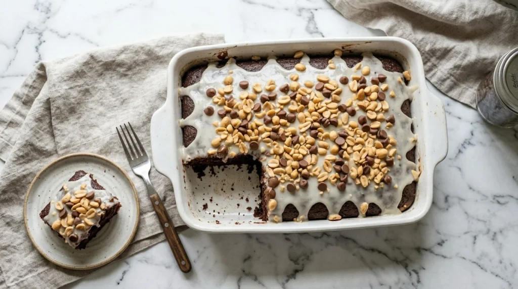 Moist Chocolate Coffee Crumble