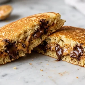 Peanut Butter Chocolate Chip Pancakes Recipe