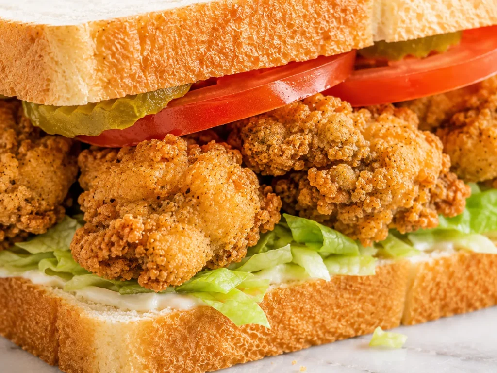 Southern Fried Oyster Sandwich