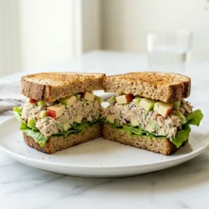 Tuna Apple Salad Sandwich