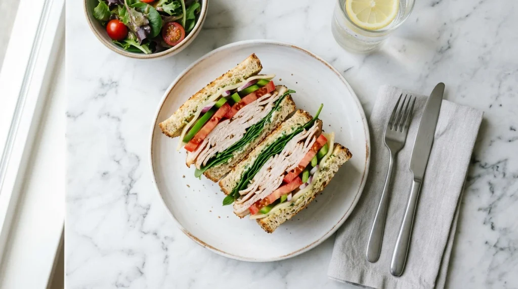 Turkey Sandwich with Cajun